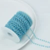 Blue faceted-4mm