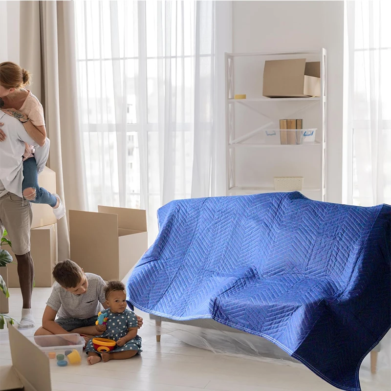 Durable 72x80 Furniture Moving Blankets