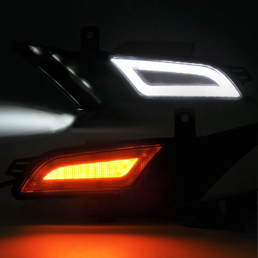 LED Side Marker Turn Signal Lamp Light LED DRL Daytime Running Light for Porsche Cayenne 957 2007 2008 2009 2010