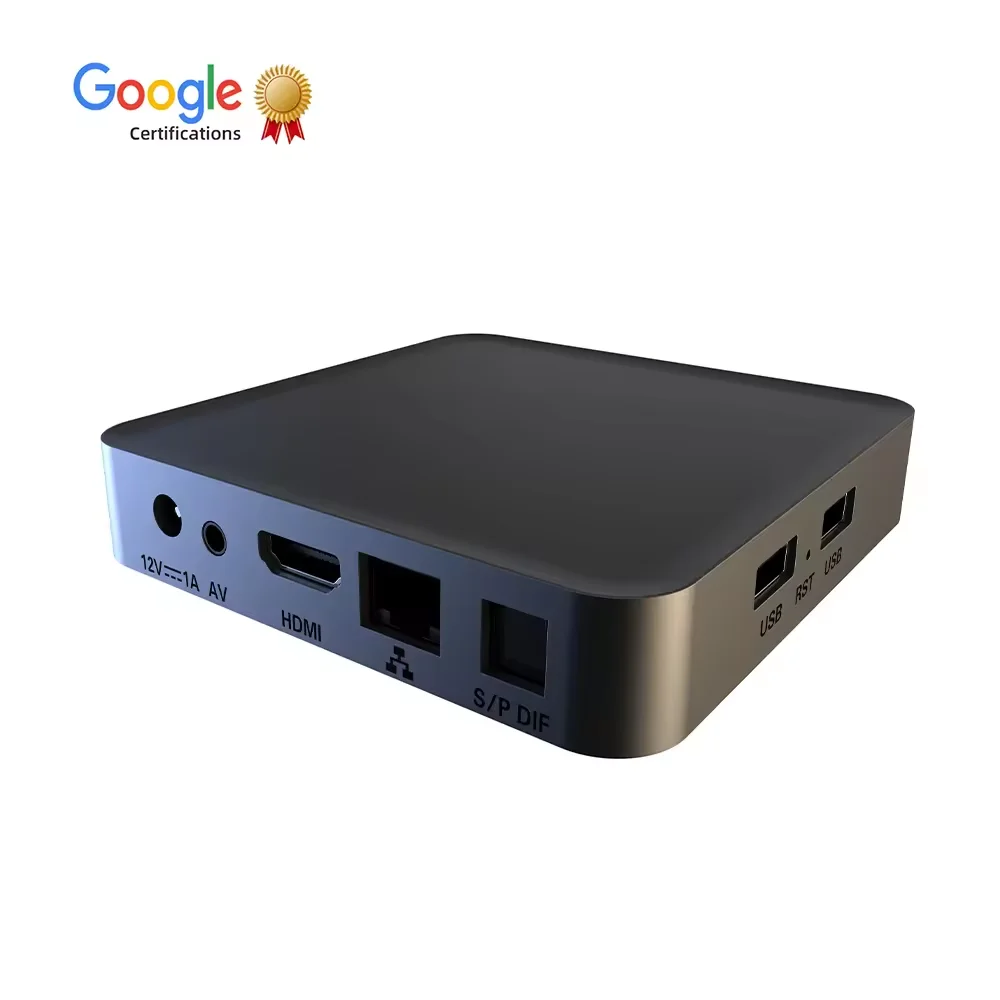 Google Certified 4K TV Box Android 12 - Smart TV Experience