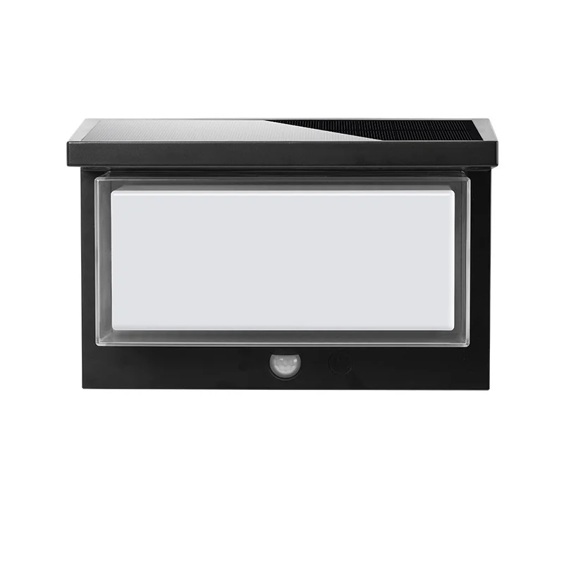 Designis Modernis Externis Solaris LED Luminis Horticis Luminaria Transfretica Domestica cum Sensor Humani Corporis