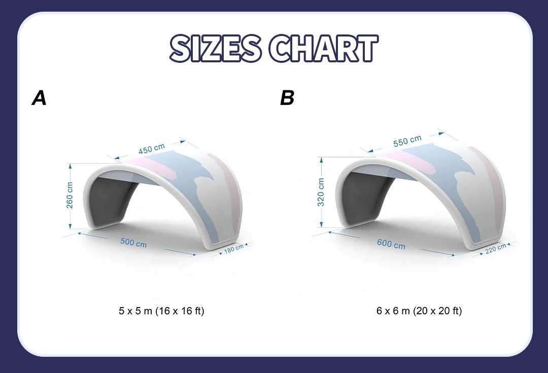 Customized Carpa Inflable Advertising Event Inflatable Gazebo Dome, Display Canopy Inflatable Tent