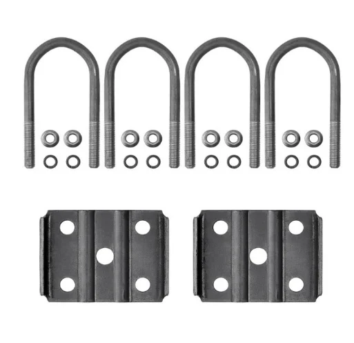 3500lb Single Trailer Axle Suspension Kit Leaf Spring U-bolt And Hanger ...