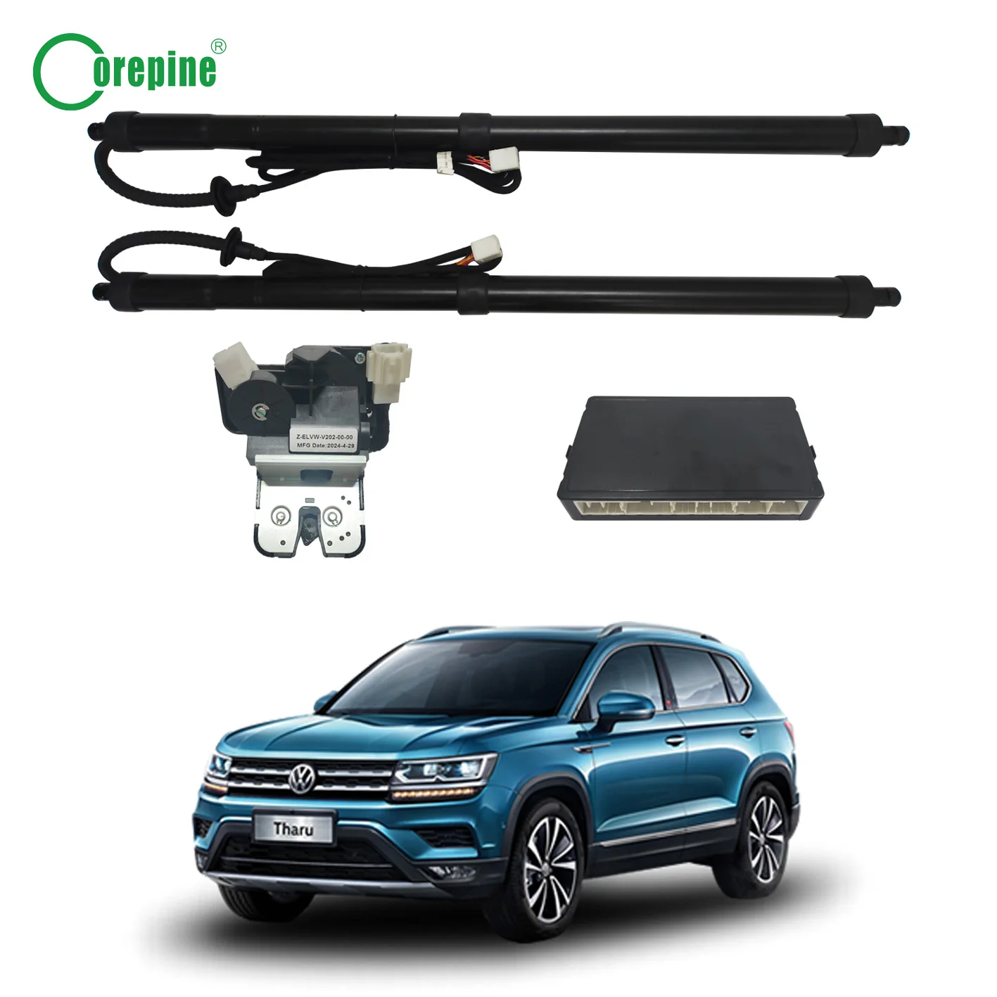 Corepine  Smart Power Automatic Car Electric Tailgate Lift System Kit Strut for 2019-2022 Volkswagen Tharu