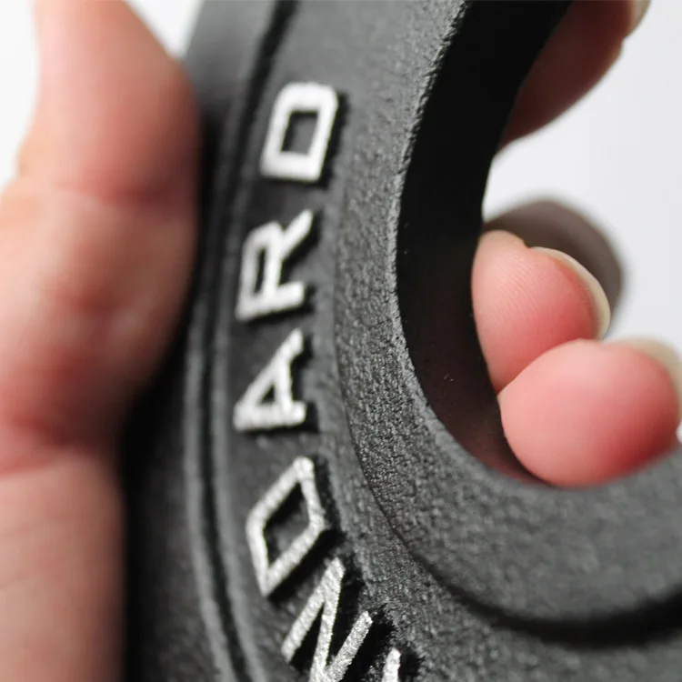 Fitness Competition Bumper Plates Lb Weight Lifting 2 Inch Hole Solid