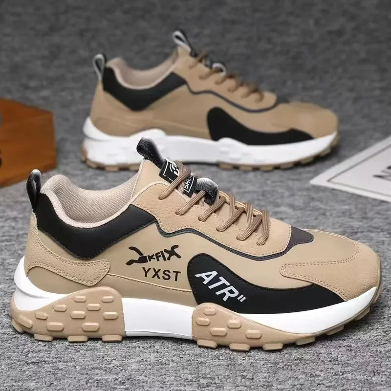 2025 Spring Men's Fashion Lace-up Sports Shoes with Cheap Price