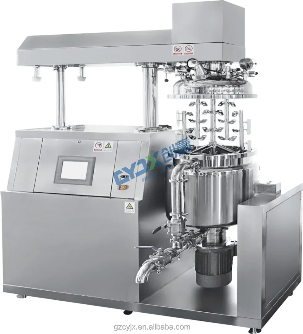 Оборудование для производства зубной пасты вакуумный эмульгирующий Миксер с высоким сдвигом гомогенизатор косметической
