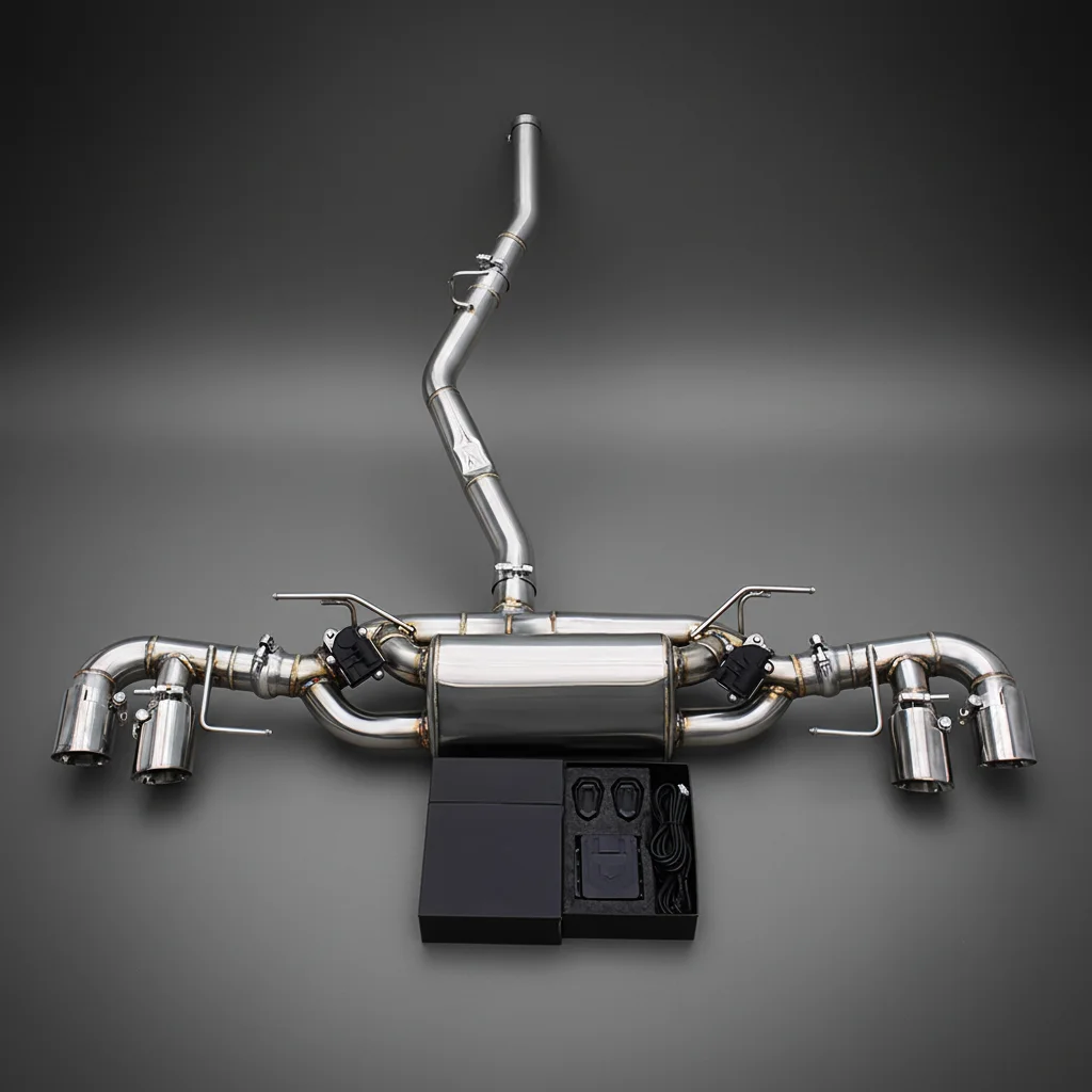 Valvetronic Catback Exhaust Pipe For Maserati Grecale 2.0T 2023-2026 Racing Stainless Steel Exhaust