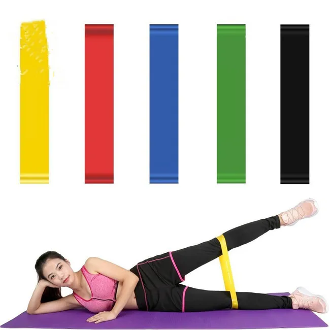 Gym Resistance Bands Set Workout Equipments Home Handy Fitness Elasticity Exercise Bands Yoga Pilates Accessories Crossfit Sport - 18 - View #7