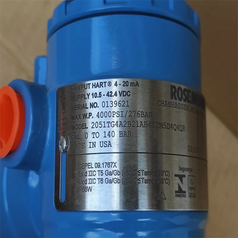 Rosemount 2051t Inline Pressure Transmitter 2051tg1a 2051ta Absolute