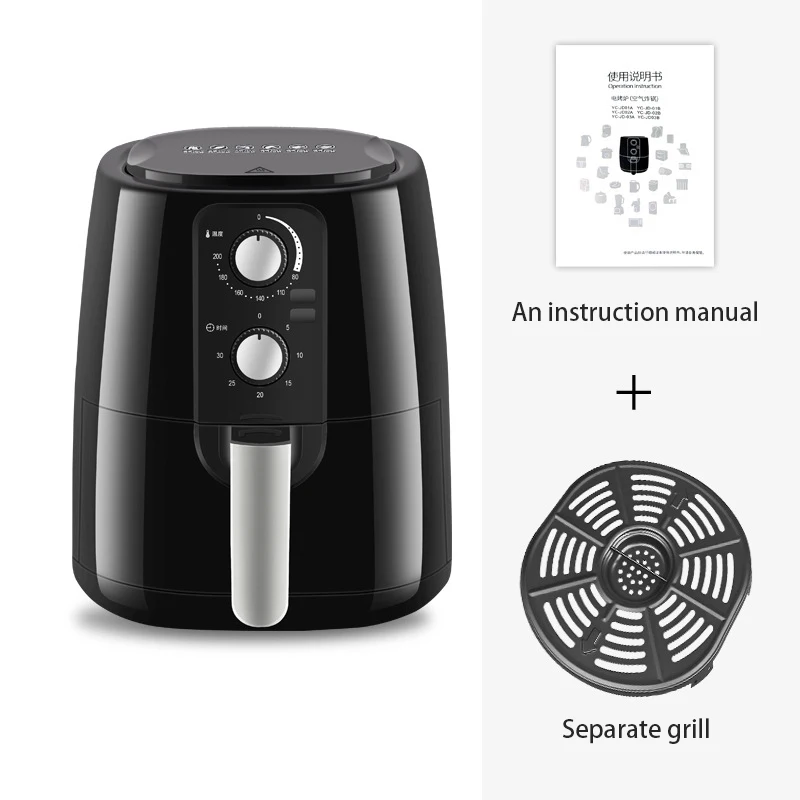 Litre Automatic Air Fryer Silver Crest Digital Air Fryer With ...