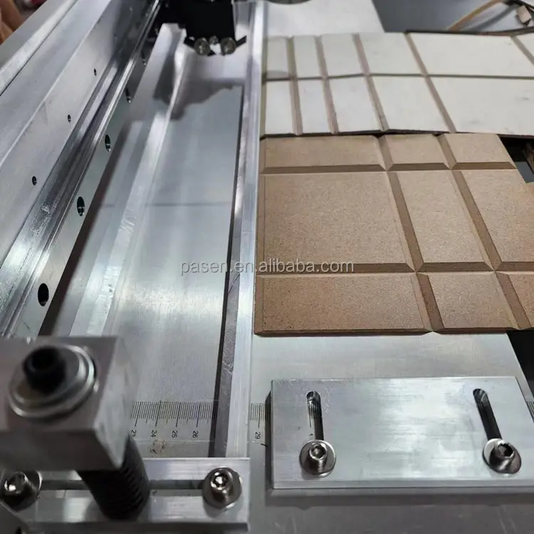 Manual Rigid Box V U Shape Grooving Machine for Cardboard MDF Paper Grey Board Chipboard Slotting Cutting Making Sample groove