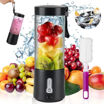 Factory Price Multifunction Leak Proof Wireless Travel Blender Juicer Blender Portable Blender 15oz USB Charging Smoothie Juicer