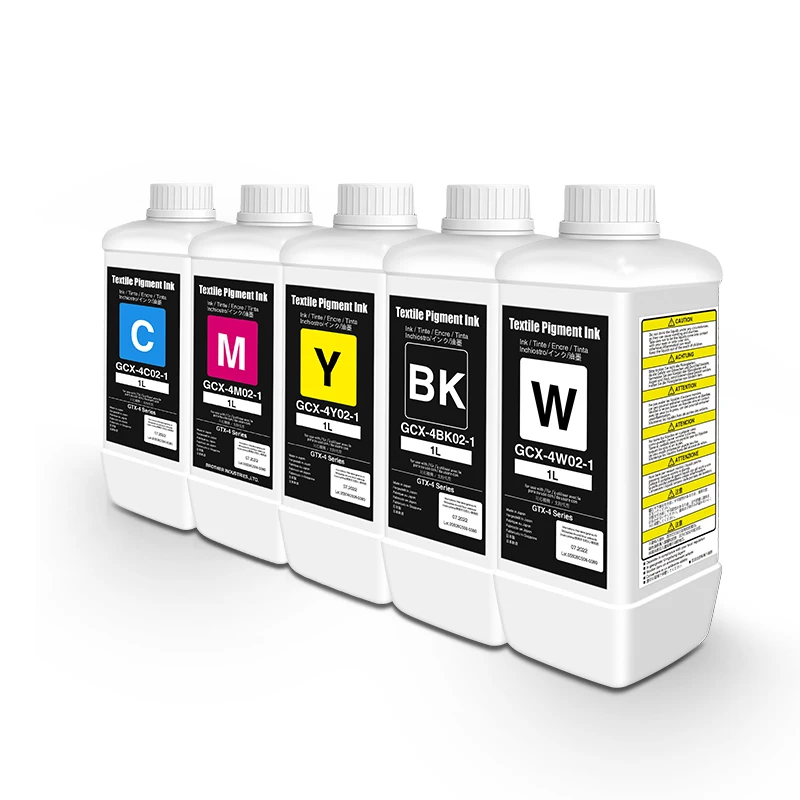 1000ml/bottle Textile Pigment Ink Dtg Ink For Gtx Ink For Brother Gtx