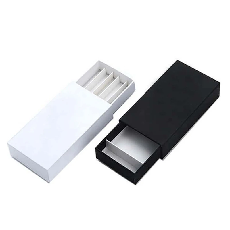 Custom Cardboard Internal Divider Slide Premium Child Resistant Roll Cigarette Packaging Recyclable Brown Kraft Corrugated Box