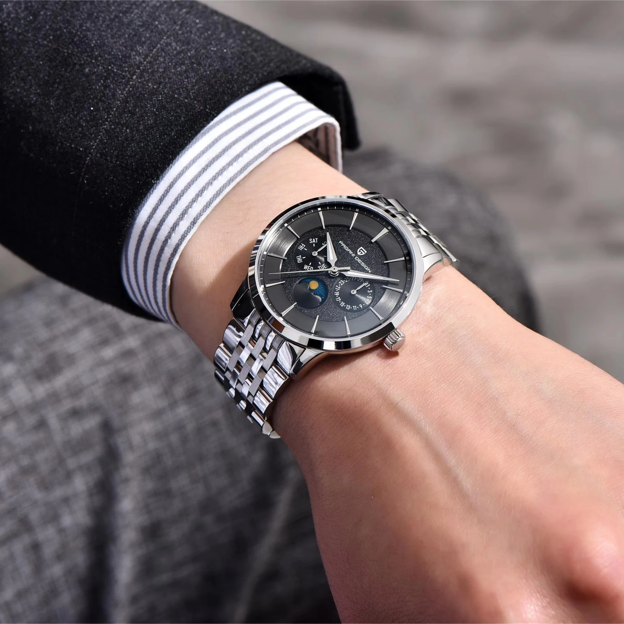 時計 Piagera Girard Perregaux Bridges Cosmos 99292-21-651-BA6F Titanium