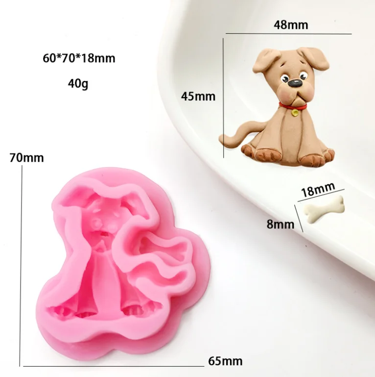 puppy cake mold