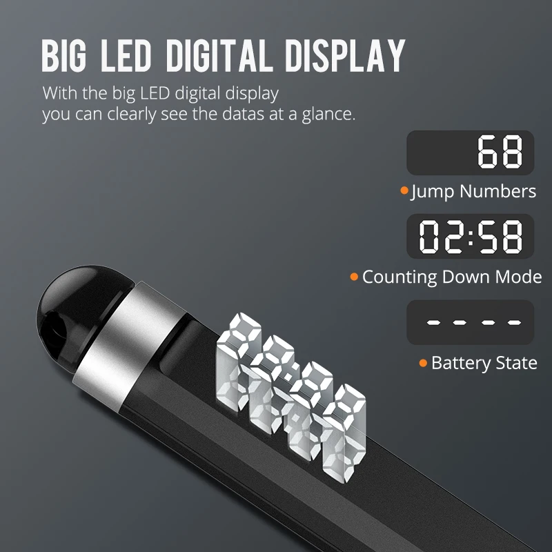 Wholesale Fitness Electronic Digital Counting Pvc Adjustable Jumpng Rope Tuya Smart Jump Rope