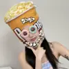 Pink and blue speckled donut glasses