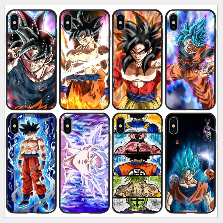 popular personality super saiyan phone cover protector case tpu