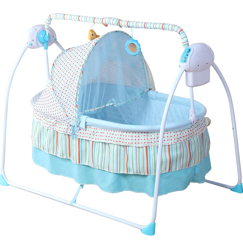 Tempat Tidur Ayunan Bayi Elektrik Tempat Tidur Bayi Lipat Otomatis Buy Baby Doll Carry Bed Multifunction Baby Crib Bed Electric Cradle Product On Alibaba Com