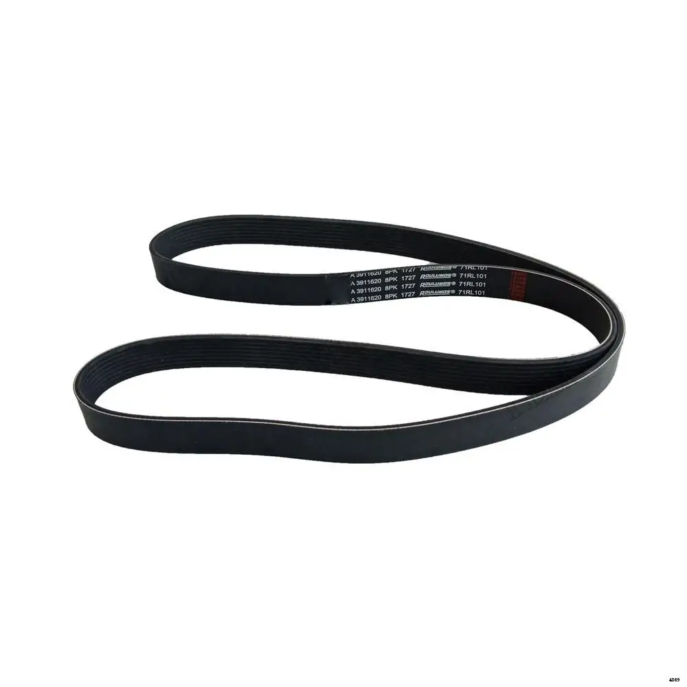For Hyundai Excavator R335-7 Fan Belt 8PK1727 2