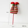 Red Green & White Elf Legs