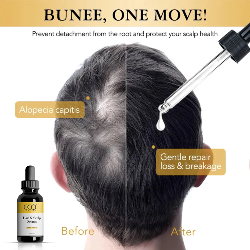 Organic Soothing Scalp Serum With Oat Oil Intensive Hydration Itch