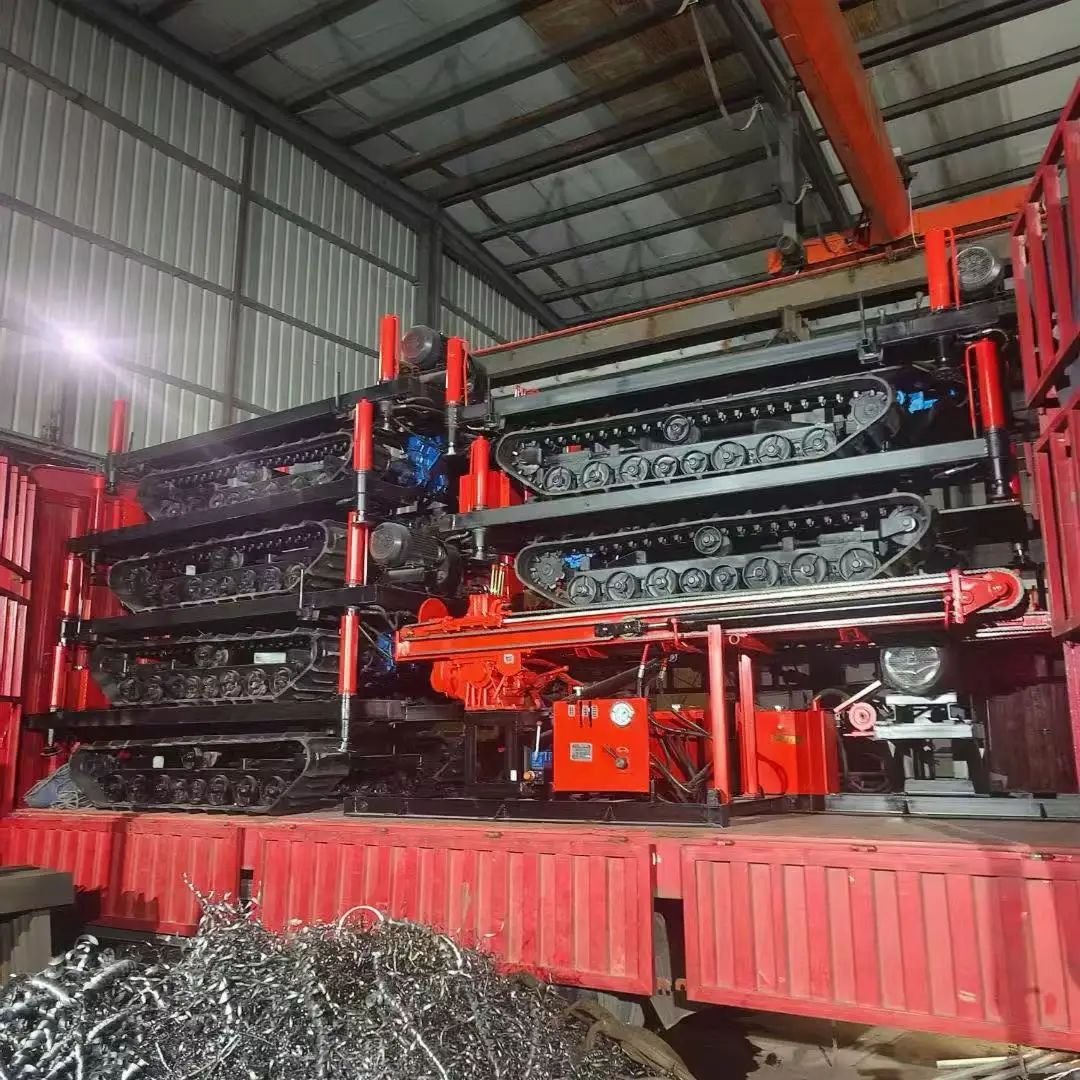 Customized Miniature Crawling Chassis Slope protection Drilling Machine Tracks - General Type