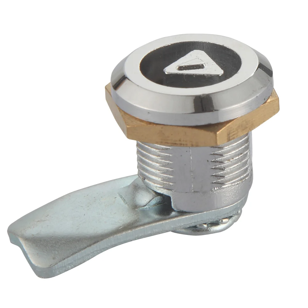 Hot Sale  Alloy Quarter Turn Triangle Cylinder Cam Lock for Cabinet Door supplier