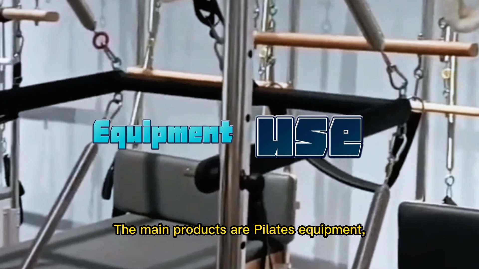 Onemax Cadillac Wood Pilates Reformer Gym Machine For Shape Fitness For