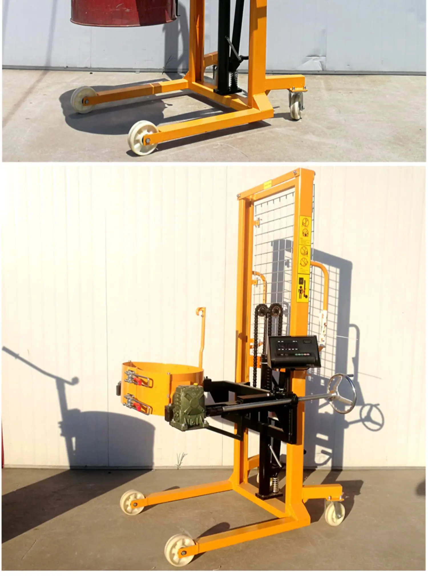 Hydraulic Forklift for Drum Loading & Unloading - 400KG
