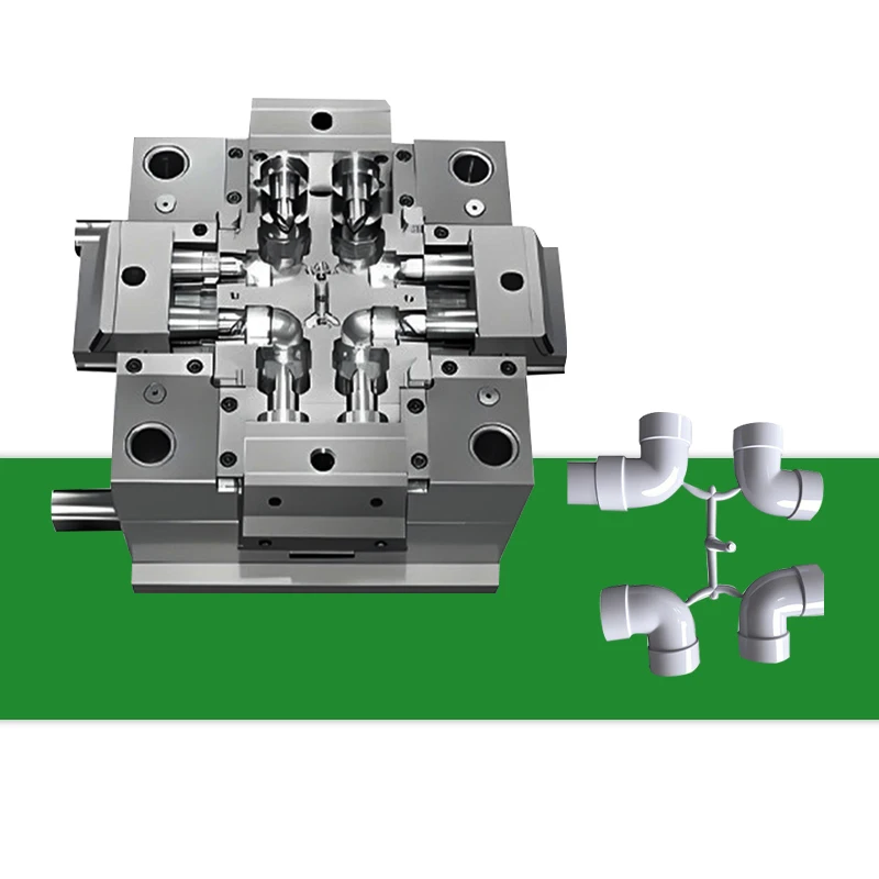 PP UPVC CPVC PVC Pipe Fittings Mold Elbow 45 Degrees Plastic Pipe Fittings Injection Mould 90 HDPE PVC PPR Pipe Fittings Mould