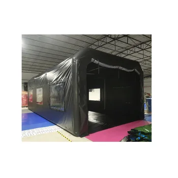 Portable PVC Airtight Giant Inflatable Car Paint Spray Booth Custom Tent Cabin For Sale