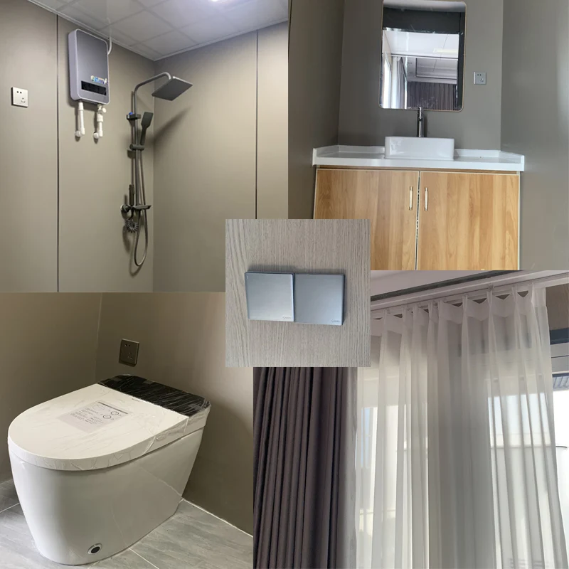 Contenedores Casas Prefabricadas Modernas Modulares Para Hotel Oficina Casa Capsula Lujo for Sale