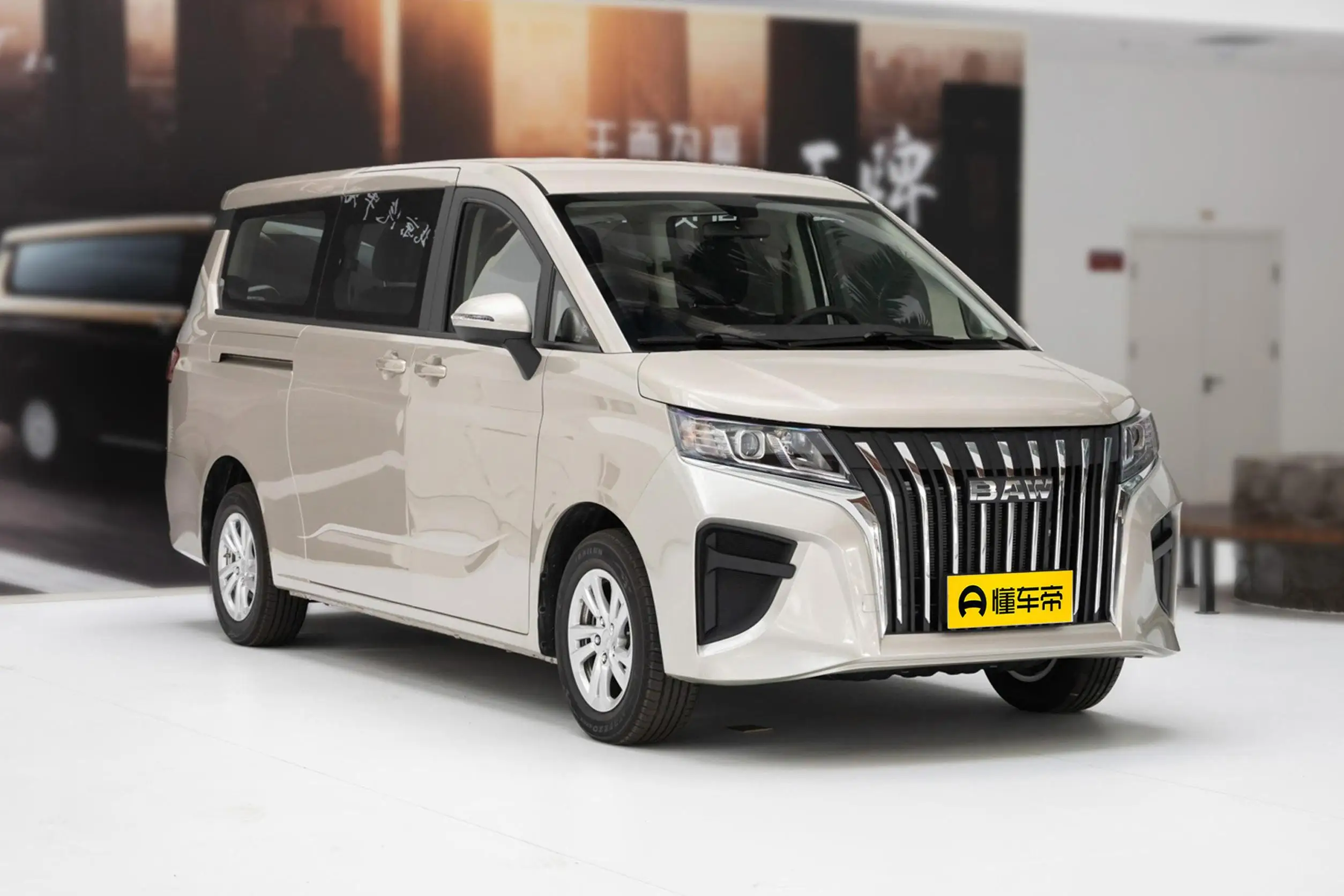 7 Seats Passenger 9 Seat Baw 4x2 Gasoline Large Mpv Car Luxury New Cars ...