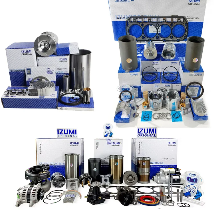 IZUMI ORIGINAL 4TNE92 Overhaul Rebuild Kit Diesel Engine Parts For YANMAR