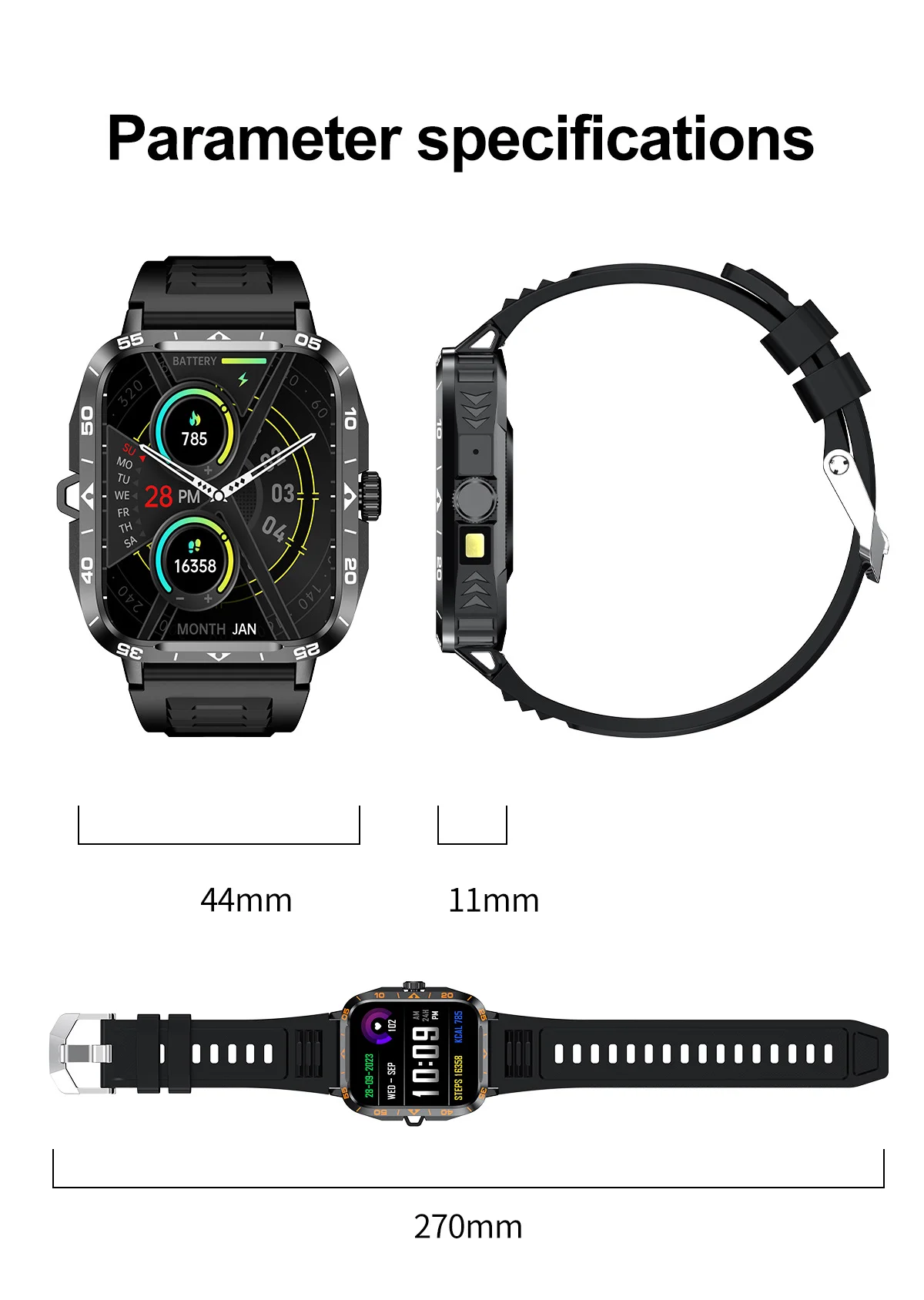 ZW59 Wholesale Fitness Smartwatch 1.95-inch Full Screen