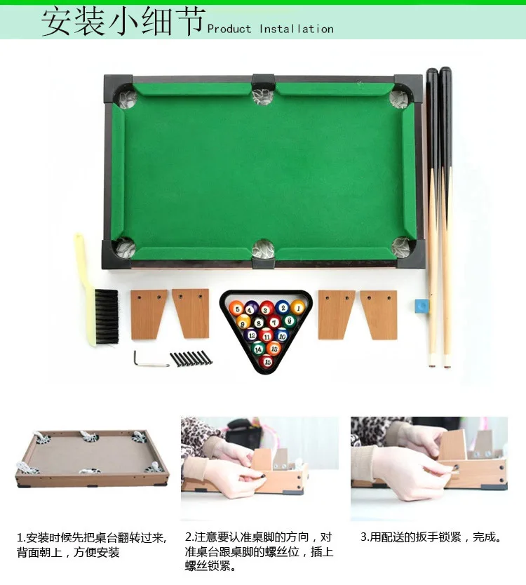 Настольные игры Бильярд Снукер игрушки для детей семья Монтессори настольные спортивные игры