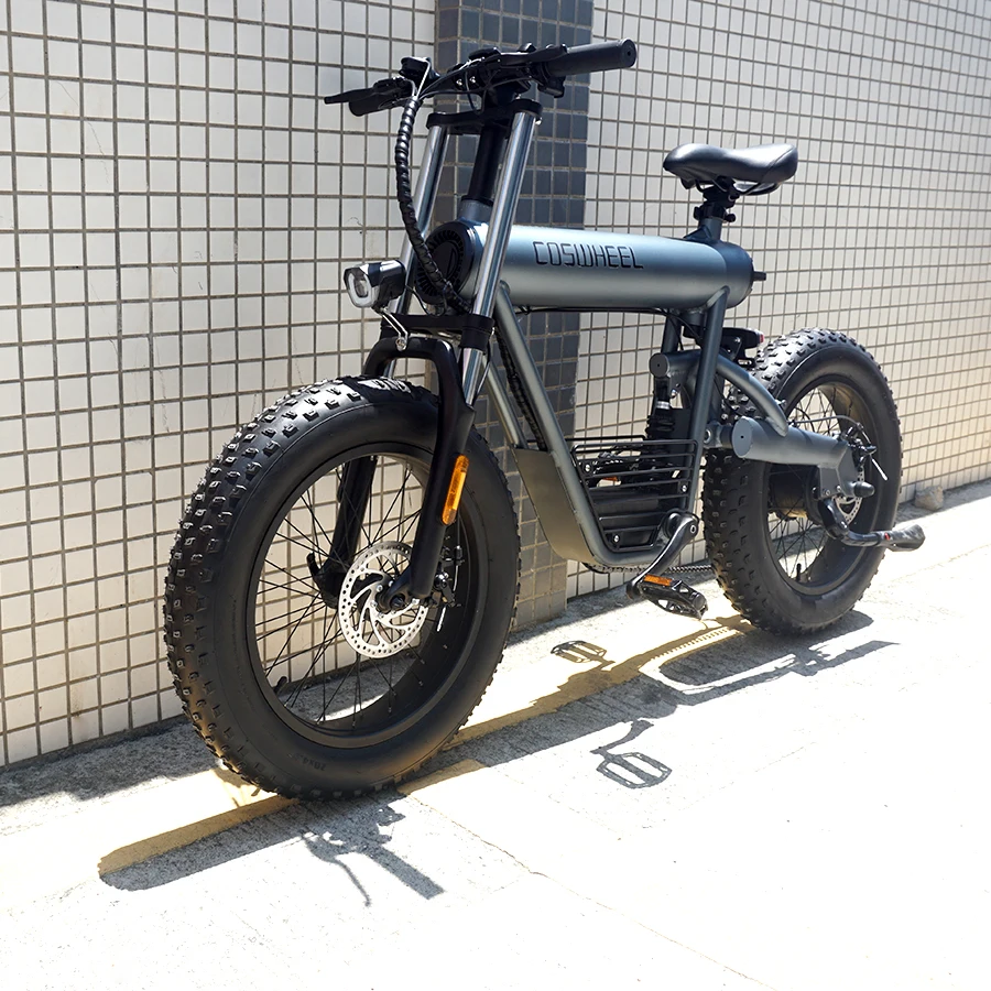 Coswheel T20 E-bicycle Long Range Electric Road Hybrid Fat Tire ...