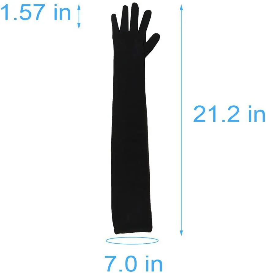 Yilimi Elegant Lace Bridal Gloves Transparent Gauze Gloves Wedding