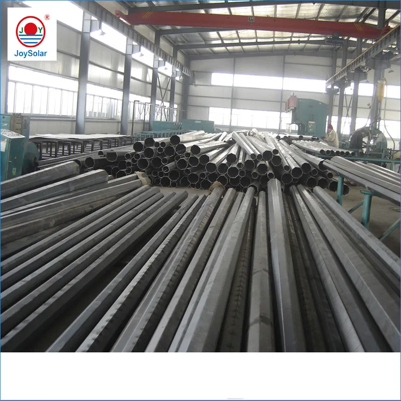 Оцинкованная наружная солнечная лампа электрический столб