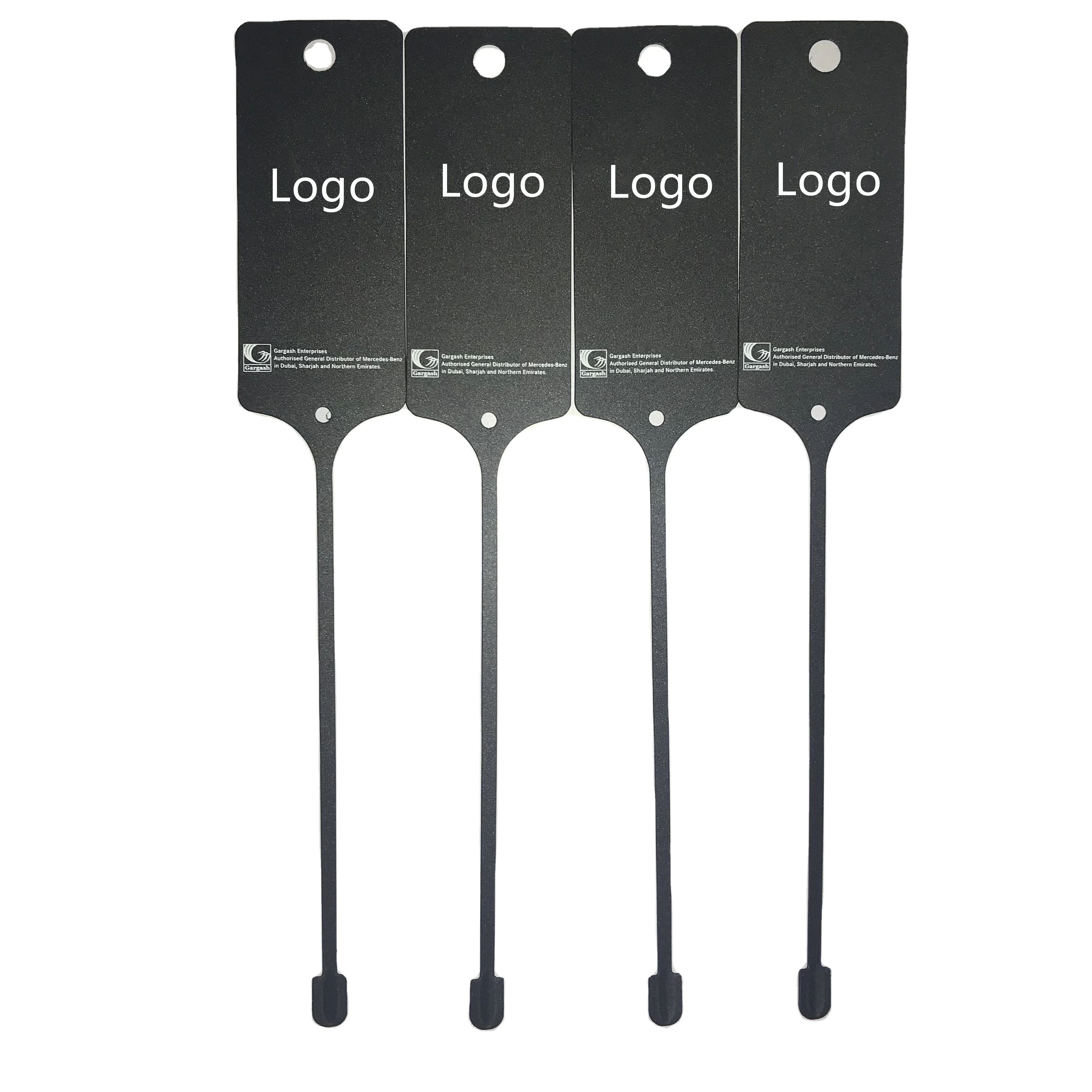 Custom Plastic Parking Car Dealer Key Tags Automotive Service Key Tags