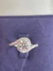 Platinum Ring 57 | 1.03ct+0.206ct