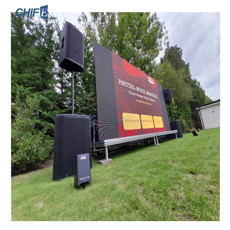 LED XXX Video Display for Outdoor Advertising Full Color SMD P4 P5 Waterproof Module Concert Activities Rental Application