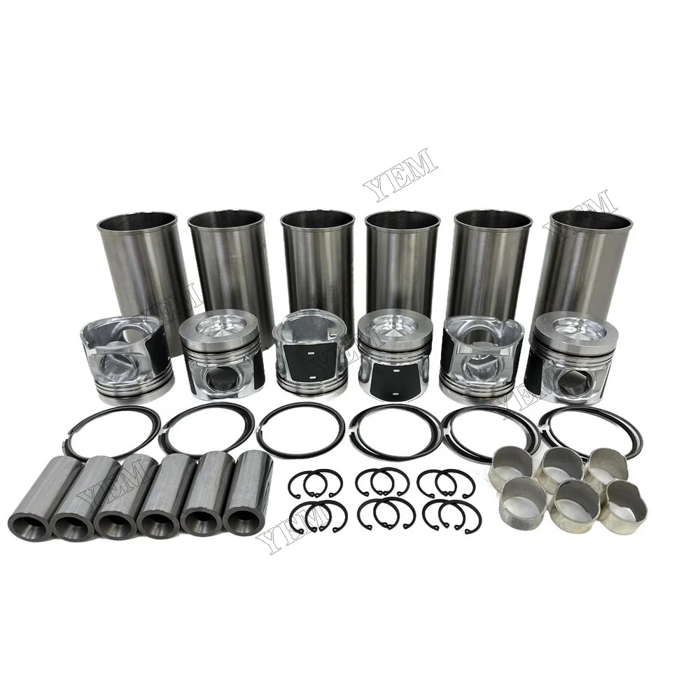 Cylinder Liner Kit Suitable for Volvo D6E Engine Replacement Parts 3
