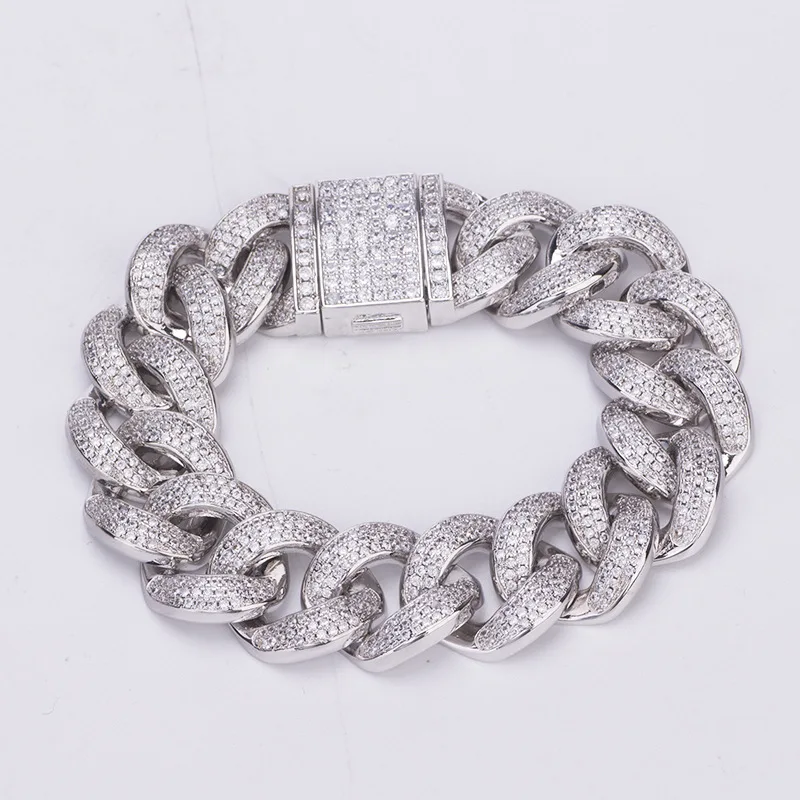 Zirconium Chain Twining Bracelet 