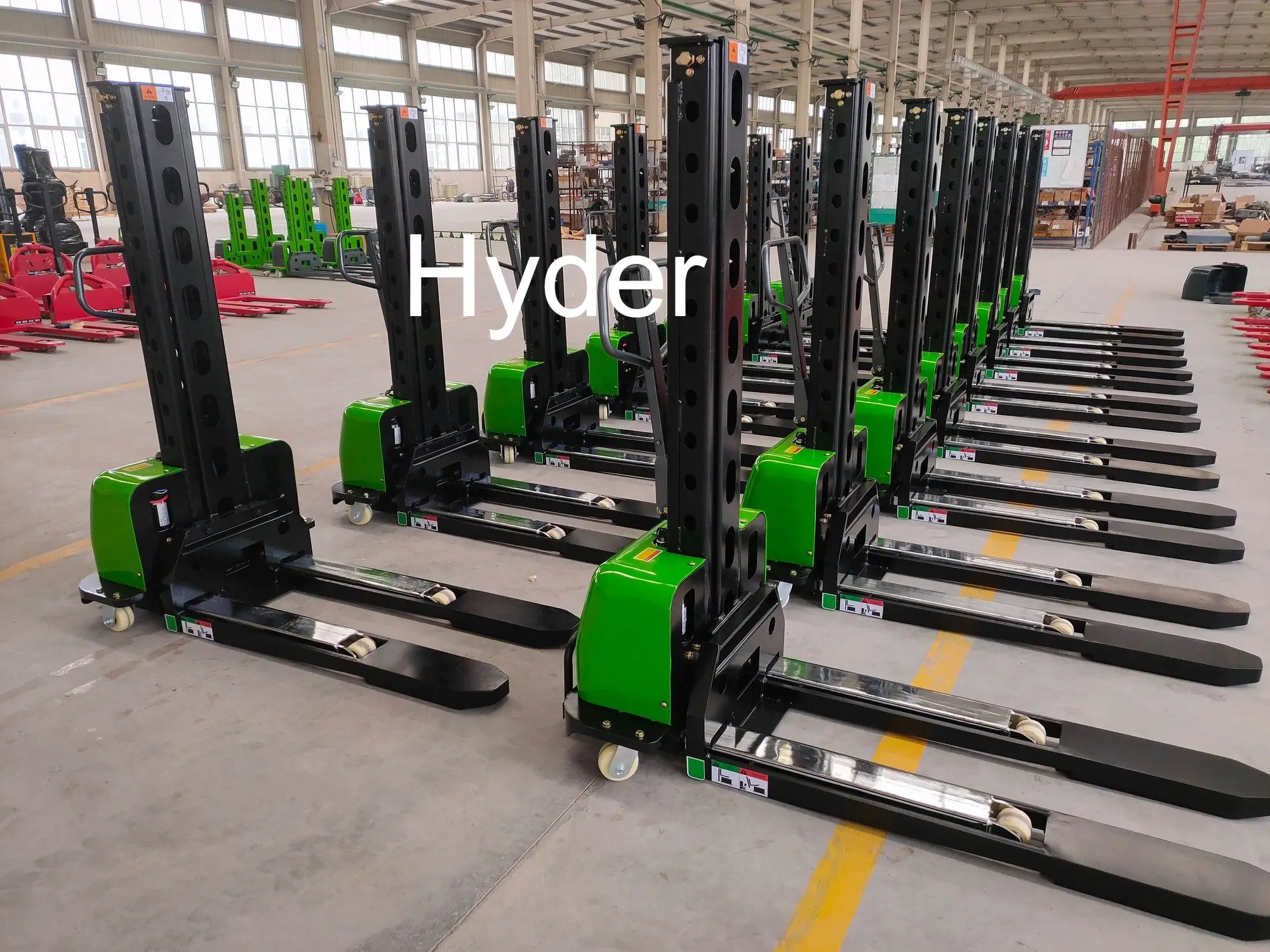 Portable Van Forklift Self Loading Pallet Jack