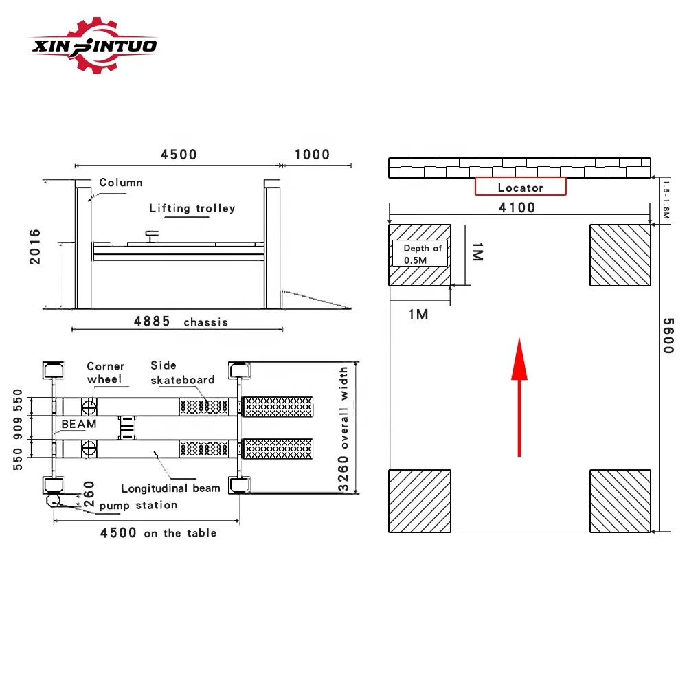 Xinjintuo 3D Wheel Alignment Machine 3d Wheel Aligner