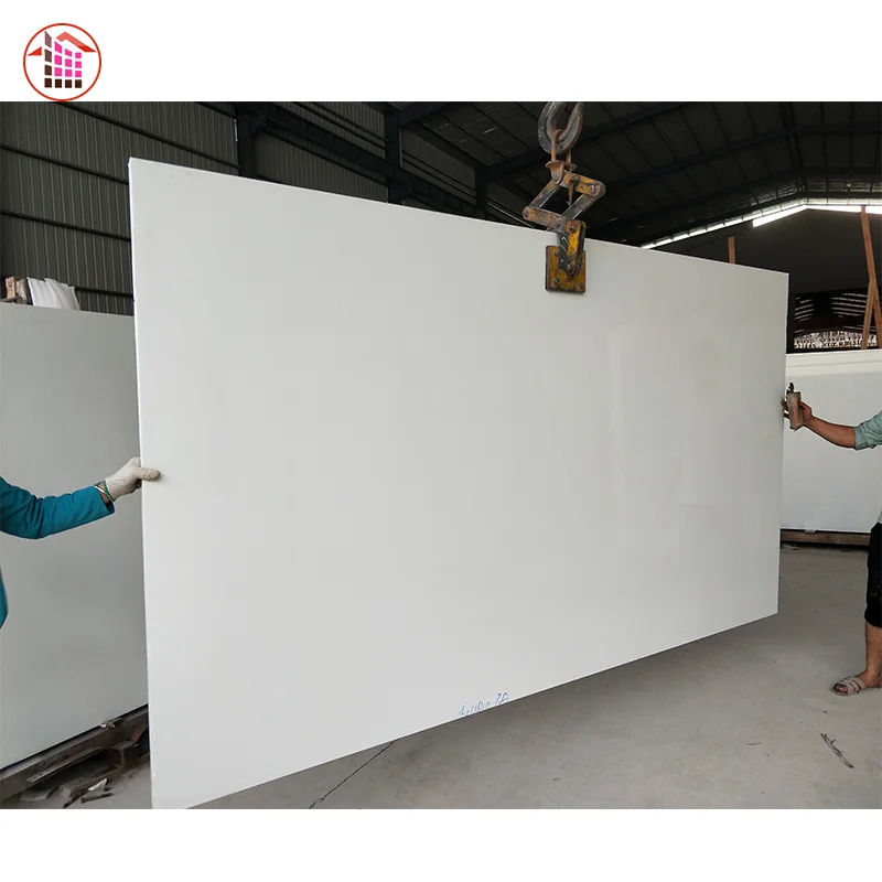 Nano White Artificial Marble Slab 1